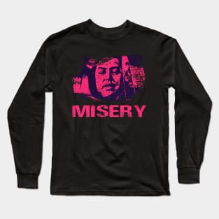 Thrills and Chills Misery Film Design Long Sleeve T-Shirt